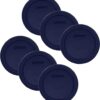 Pyrex Blue 2 Cup Round Storage Cover #7200-PC for Glass Bowls 6-Pack 23 51FsXn1j65L
