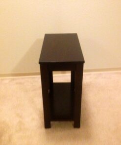 Crown Mark Pierce Chairside Table, Espresso 52 51FtW1RRRKL