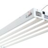 Hydrofarm FLT44 System 4' Fluorescent Grow Light, 1 Count (Pack of 1), White 4 Tubes 4-Feet 2 51Fu4KUn4tL