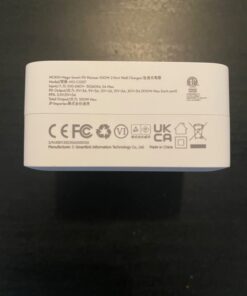 100W USB C Charger Block, MOKiN GaN III 2-Port Type C Wall Charger Foldable Power Adapter, USB C Power Adapter, for MacBook Pro/Air, iPhone 14 Pro Max, iPad, Google Pixelbook, and More White 56 51FxAw6v1gL