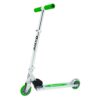 Razor A Kick Scooter for Kids - Lightweight, Foldable, Aluminum Frame, and Adjustable Handlebars A (Standard) Green Standard Packaging 64 51FxCjZZayL