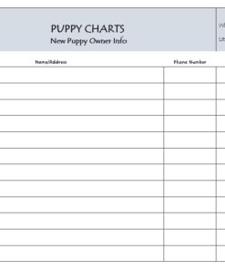 Record Keeping Charts for Breeders 18 51FxykK11BL