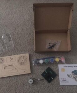 Wooden Solar Model Cars to Build for Kids 9-12, Educational Science Kits for Kids Age 12-14, Gifts for 10+ Year Old Boys Girls, Science Experiments for Kids 9-12 Engineering Toys Robotics STEM Kit 45 51FyvQGdqL