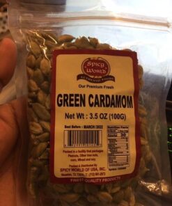 Spicy World Green Cardamom Pods 3.5 Oz - As Seen on Tik Tok - Premium Quality Whole Green Cardamom Pods | Vegan | Large | Aromatic Cardamon 3.5 Ounce (Pack of 1) 36 51G1Pv8IzDL