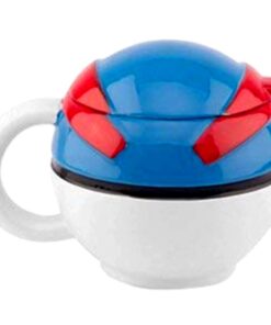 Alternative view of JUST FUNKY Pokemon Poke Ball Molded Ceramic PREMIUM Coffee & Tea Mug/Cup - Novelty Gifts Toys & Video Games