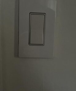 ENERLITES Screwless Decorator Wall Plates Child Safe Outlet Covers, Size 1-Gang 4.68" H x 2.93" L, Unbreakable Polycarbonate Thermoplastic, SI8831-W-10PCS, Glossy, White, 10 Count Standard Size 35 51G60ofGT4L