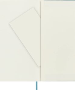 Moleskine Classic Notebook, Soft Cover, Large (5" x 8.25") Ruled/Lined, Reef Blue, 192 pages 15 51G79RrUZoL