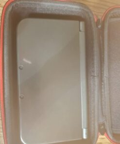 Smatree Carrying Case for New Nintendo 3DS XL/New 2DS XL, Hard Protective Shell Travel Case for Nintendo New 3DS/Nintendo New 3DS XL-Super NES Edition- Black/Red Black Red 72 51GAWHUeSEL