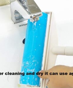 UKEENOR Sticky Resuable Tapeless Lint Roller Cat Dog Hair Remover With Long Handle Washable Tool Pet Shedding Brush Cleans your Suit/Sofa 3 Diffrent Size One Set 14 51GFFTSbUgL