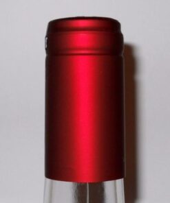 HomebrewSupply EL-5188-4KDR Shrink Capsules 100 Oriental Red PVC Heat Shrink Caps for Wine Bottles Matte Metallic Finish 1 14 51GFTTB abL