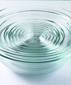 Duralex Made In France Lys Stackable Glass Bowl (Set of 4), 1 oz., 2.3 Inches, Clear 1.25 oz 26 51GIGNG0awL