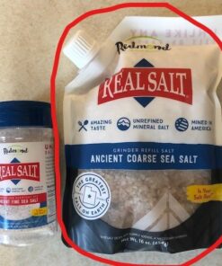 Redmond Real Sea Salt - Natural Unrefined Gluten Free Coarse, 16 Ounce Pouch (1 Pack) 13 51GO0W1tQfL