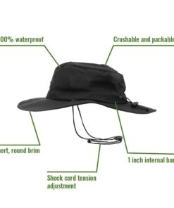 Alternative view of FROGG TOGGS Waterproof Breathable Boonie Hat Black One Size