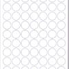 NextDayLabels - Laser/Ink Jet White Labels (1" Round - 63 Per Page | 3150 Labels) 1" Round - 63 Per Page | 3150 Labels 11 51GOdpwizvL