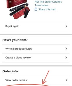 HSI Professional Ceramic Tourmaline Ionic Flat Iron Hair Straightener with Glove, Pouch and Travel Size Argan Oil Leave in Hair Treatment 62 51Giod4uZjL