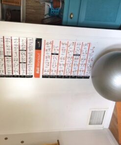NewMe Fitness Workout Posters for Home Gym - Exercise Posters for Full Body Workout - Core, Abs, Legs, Glutes & Upper Body Training Program Kettlebell 1 21 51Gj0iucDBL