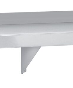 DuraSteel Stainless Steel Wall Shelf - 60" Wide x 12" Deep Commercial Grade - NSF Certified - Industrial Appliance Equipment (Restaurant, Bar, Home, Kitchen, Laundry, Garage and Utility Room) 12" Deep x 60" Wide 14 51GnLl9hLGL