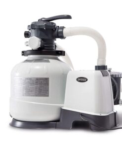 Intex 2800 GPH Above Ground Pool Sand Filter Pump w/ Deluxe Pool Maintenance Kit 12 51GoJf2zFiL