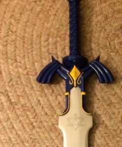 Zelda Link Master Sword Twilight Princess Fantasy Sword with Plaque - Blue (Blue) 61 51GoKVa1rAL