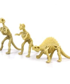 Bedwina Dinosaur Fossil Skeleton - (Pack of 24) 3.7 Inch Assorted Plastic Dino Figure Bones for Kids Science Dig Kit, Digging Sandbox Bins Play Toys, Party Favors, Birthday Decorations 26 51Gx4ZAuWL