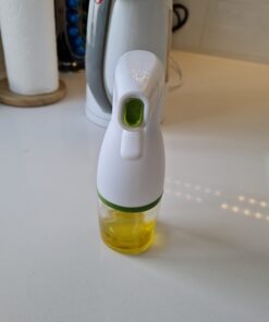 Prepara for Kitchen and Grill, Simply Mist, Glass Healthy Eating Trigger Oil Sprayer, one size, White 15 51H1OfEb0bL