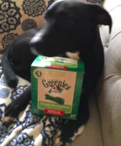 GREENIES Weight Management Regular Natural Dog Dental Care Chews Weight Control Dog Treats, 27 oz. Pack (27 Treats) Original 1.68 Pound (Pack of 1) 27 51H1UtSHUWL