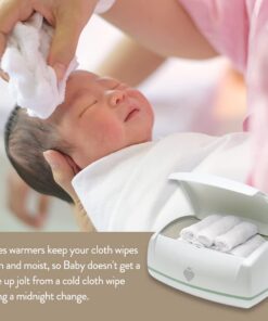 Alternative view of Prince Lionheart Warmies Wipes Warmer Designed for Reusable Cloth Wipes | Soft Glow Nighlight | Includes 1 everFRESH Pillow and 4 Warmies Cloth Wipes Bamboo,Fresh 1 x Warmies Wipes Warmer