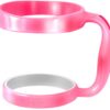 F-32 Handle - 19 COLORS - 30oz Size - Compatible with 30 oz YETI and 30 oz. OZARK TRAIL Tumbler Travel Mug (30OZ, HOT PINK (NEON)) 30ozHot Pink (Neon Color) 30.0 ounces 30 51HCLyzowL
