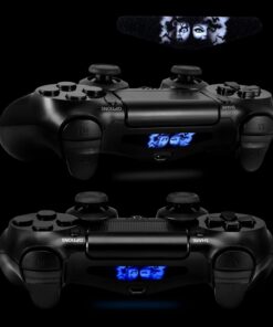 eXtremeRate 30 Pcs/Set Game Theme Mix Stickers Custom Light Bar Decal for PS4 All Model Controllers, Lightbar LED Stickers for PS4 Controller A13 27 51HFMmqkxdL
