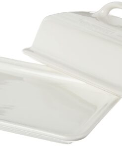 Alternative view of Le Creuset Stoneware European Butter Dish, White