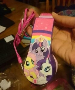 Sakar Kids Safe Over The Ear Headphones, Volume Limiter for Developing Ears, 3.5MM Stereo Jack, Recommended for Ages 3-9 My Little Pony 20 51HG1TUW8uL