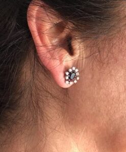 Most Secure Locking Earring Back Lifter Platinum by Chrysmela Automatically Fit Lock Lift earrings hypoallergenic patented in the US UK France Italy and Japan Platinum with Disc 33 51HGujBnHBL