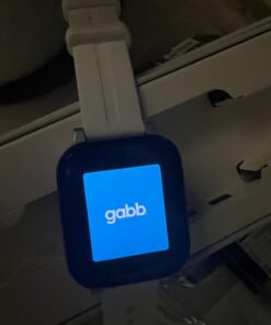 GABB Watch 3 Smart Watch for Kids - GPS Tracker, Safe Cell Phone, Talk/Text Ability, Parental Controls, No Social Media, SOS Button, Ages 6+, 30 Activation Fee Silver 25 51HNIrit1TL