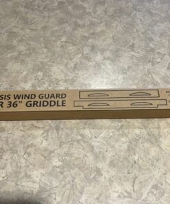 Wind Guards for Blackstone 36 Inch Griddle, Blackstone Griddle Accessories, Stainless Steel Magnetic Wind Screen, Compatible with Rear Grease Cup, Hood and Side Shelf, Gas Saving, Silver For 36" Blackstone Griddle 61 51HPhw QiBL