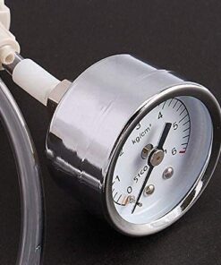 DIY CO2 Generator System Kit with Pressure Gauge Air Flow Adjustment Valve - Pressurized CO2 Kit for Aquarium Plants Tube Valve for Bottle - CO2 Regulator Aquarium for CO2 Diffuser - Grow System 36 51HUoceiI1L