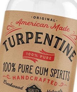 100% Natural Pure Gum Spirits of Turpentine 4 Ounce Bottle 14 51HWaM49sZL