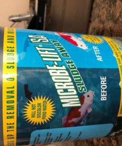 MICROBE-LIFT MLXSAG6 Sludge-Away Pond and Outdoor Water Garden Sludge and Muck Remover, Safe for Live Koi Fish, Plant Life, and Decor, 1 Gallon 27 51HaN1hCHhL