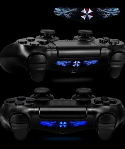 eXtremeRate 30 Pcs/Set Game Theme Mix Stickers Custom Light Bar Decal for PS4 All Model Controllers, Lightbar LED Stickers for PS4 Controller A13 26 51HdE16QChL