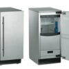 Scotsman SCN60GA-1SS 15" Brilliance Outdoor Ice Machine with Gravity Drain Nugget Ice Cubes, 80 lbs in Stainless Steel 38 51HiFDb1jgL 1