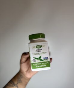 Nature's Way Herbal Neem Leaf, Traditional Ayurvedic Intestinal Remedy*, 100 Vegan Capsules 40 51HvIksWd5L