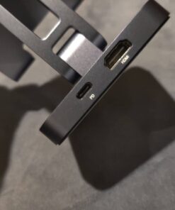 BYEASY USB C Hub with Stand, 7 in 1 Docking Station with 4K 30HZ HDMI, 3.5mm Audio Jack, 60W PD Charging, 2 x USB 3.0, SD/TF Card Reader, for iPad Pro 2021-2018/Macbook Pro 2017-2019 32 51I5PGdPSYL