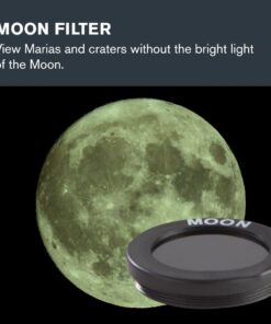 Celestron - PowerSeeker Telescope Accessory Kit - Includes 2X 1.25 Kellner Eyepieces, 3 Colored Telescope Filters, and Cleaning Cloth - Telescope Eyepiece Kit for Beginners 17 51I9FVQ1ayL