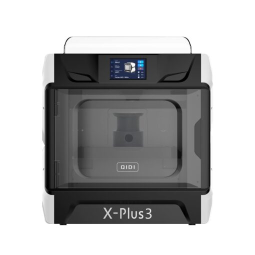 R QIDI TECHNOLOGY X-PLUS3 3D Printers Fully Upgrade, 600mm/s Industrial Grade High-Speed 3D Printer, Acceleration 20000mm/s2, 65℃ Independent Heated Chamber, CoreXY&Klipper, 11.02x11.02x10.63 inch PLUS3