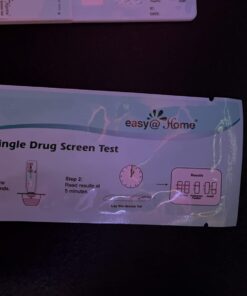 Easy@Home Marijuana (THC) Single Panel Drug Tests Kit - Individually Wrapped - EDTH-114-20 Pack 20 Count (Pack of 1) 15 51IDTAh7xwL