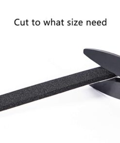 Yotache Adhesive Foam Tape 3 Rolls Total 50 Feet Long 1/2 Inch Wide X 1/8 Inch Thick, Insulation Soundproofing Neoprene Rubber Door Weather Stripping, 3 X 16.5 Ft Each 1/2 x 1/8" 12 51IEpo3m1DL