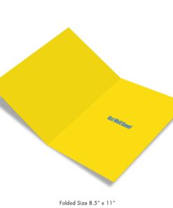 NobleWorks - Jumbo Get Well Card Funny (8.5 x 11 Inch) - Group Humor Greeting Card, Feel Better Soon - Big Get Well Wishes J2721GWG 9 51IFt81MfoL