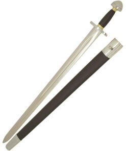 Alternative view of Medieval Warrior 8th Century Viking Angelo Saxon Sword Tempered Handforged Handmade Real Sword
