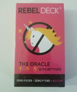 REBEL DECK The Oracle with Attitude Unfiltered, Self Care Oracle, Funny Oracle Deck, 60 Cards 34 51IKHSk2ixL