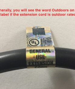 Tripp Lite P024-003 Heavy-Duty Power Extension Cord 15A, 14AWG (NEMA 5-15P to NEMA 5-15R) 3-Ft Black 3 ft. 19 51IPwrCi7UL