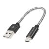 CableCreation Short Micro USB Cable, USB to Micro USB 24 AWG Triple Shielded Fast Charger Cable, Compatible with PS5/PS4, Raspberry Pi Zero, Chromecast, Phone, 0.5FT/6 inch Black 1 15 51IYWP1aQL
